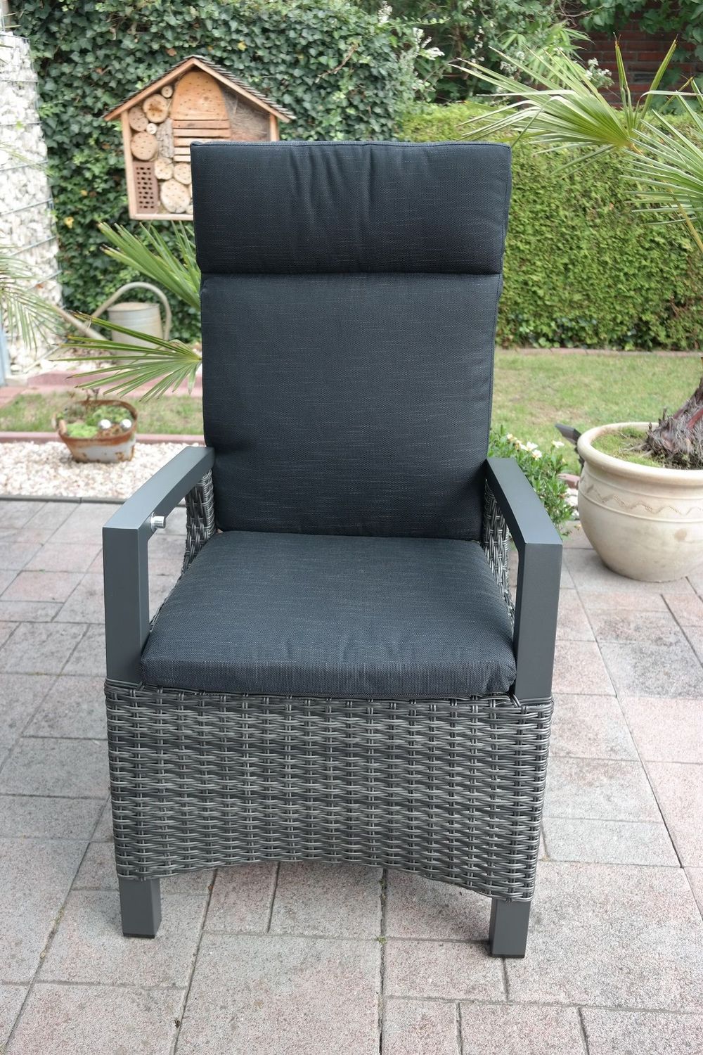 Kano Polyrattan-Gartenstuhl Kir-Royal-112-A