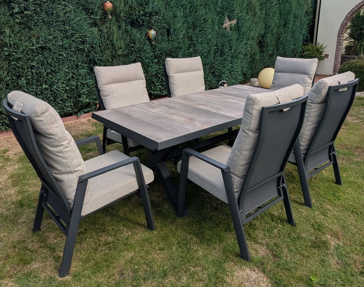 Gartenmöbelset Kir-Royal-129-B-XL Neuheit: Mit 10 cm Sitzkissenstärke ! Gartenmöbelset Kir-Royal-129-B-XL Neuheit: Mit 10 cm Sitzkissenstärke !