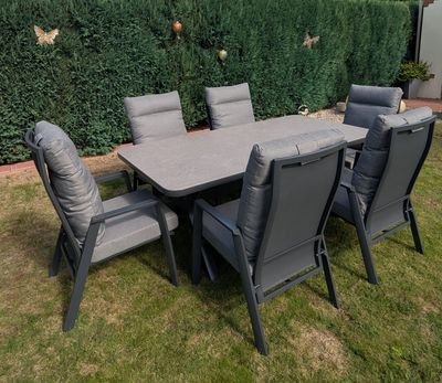 Gartenmöbelset Kir-Royal-119-G-XL Neuheit: Mit 10 cm Sitzkissenstärke ! Gartenmöbelset Kir-Royal-119-G-XL Neuheit: Mit 10 cm Sitzkissenstärke !