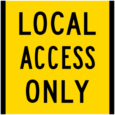 Local Access Only (600 X 600)