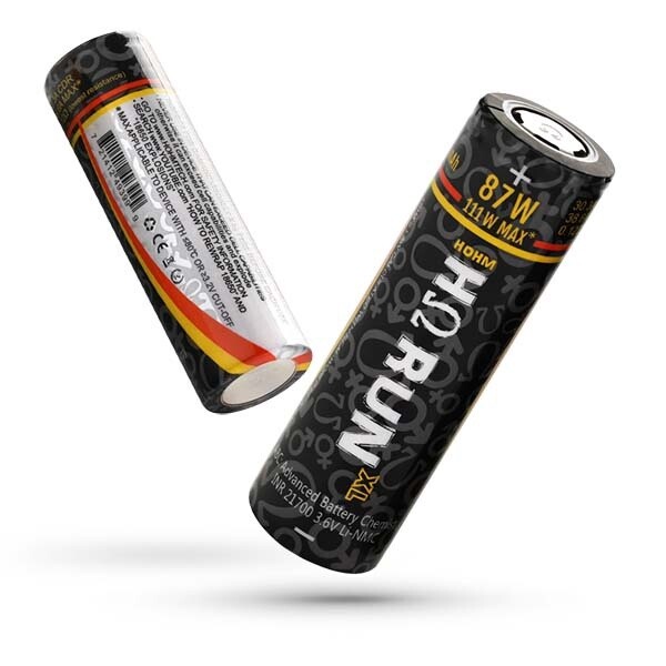 Hohm RunXL 21700 4007mAh 3.6V Battery - 2 Pack