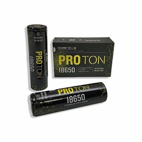 Blackcell Proton 18650 Batteries