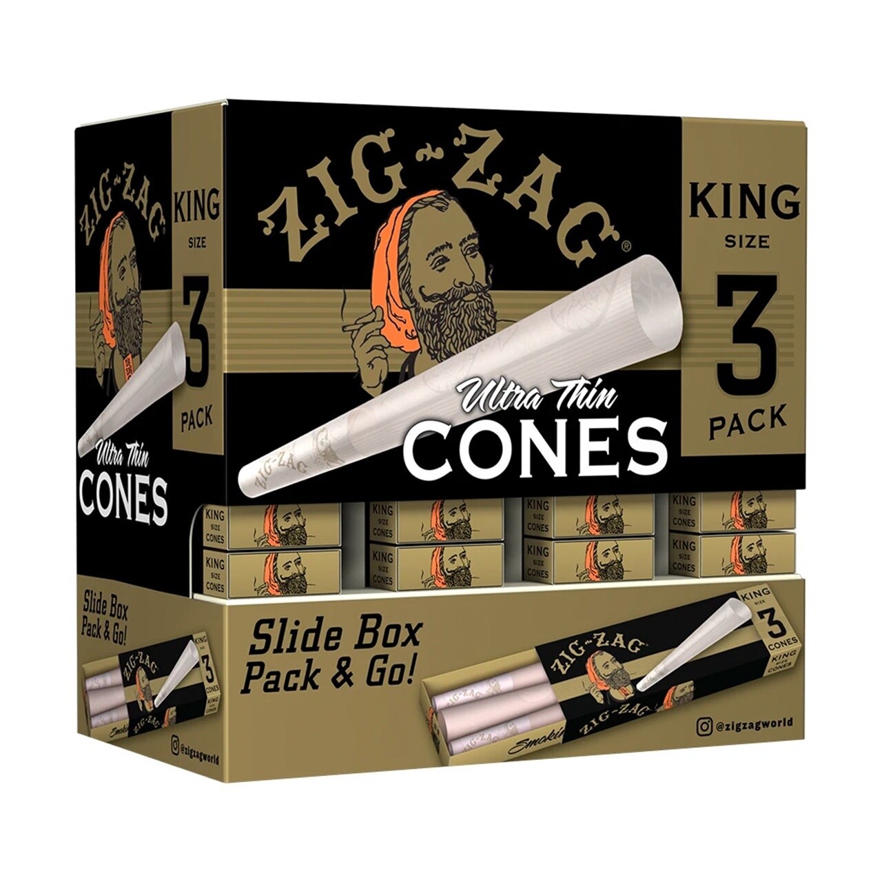 Zig Zag - Pre-Roll Cone King Size (3ct)