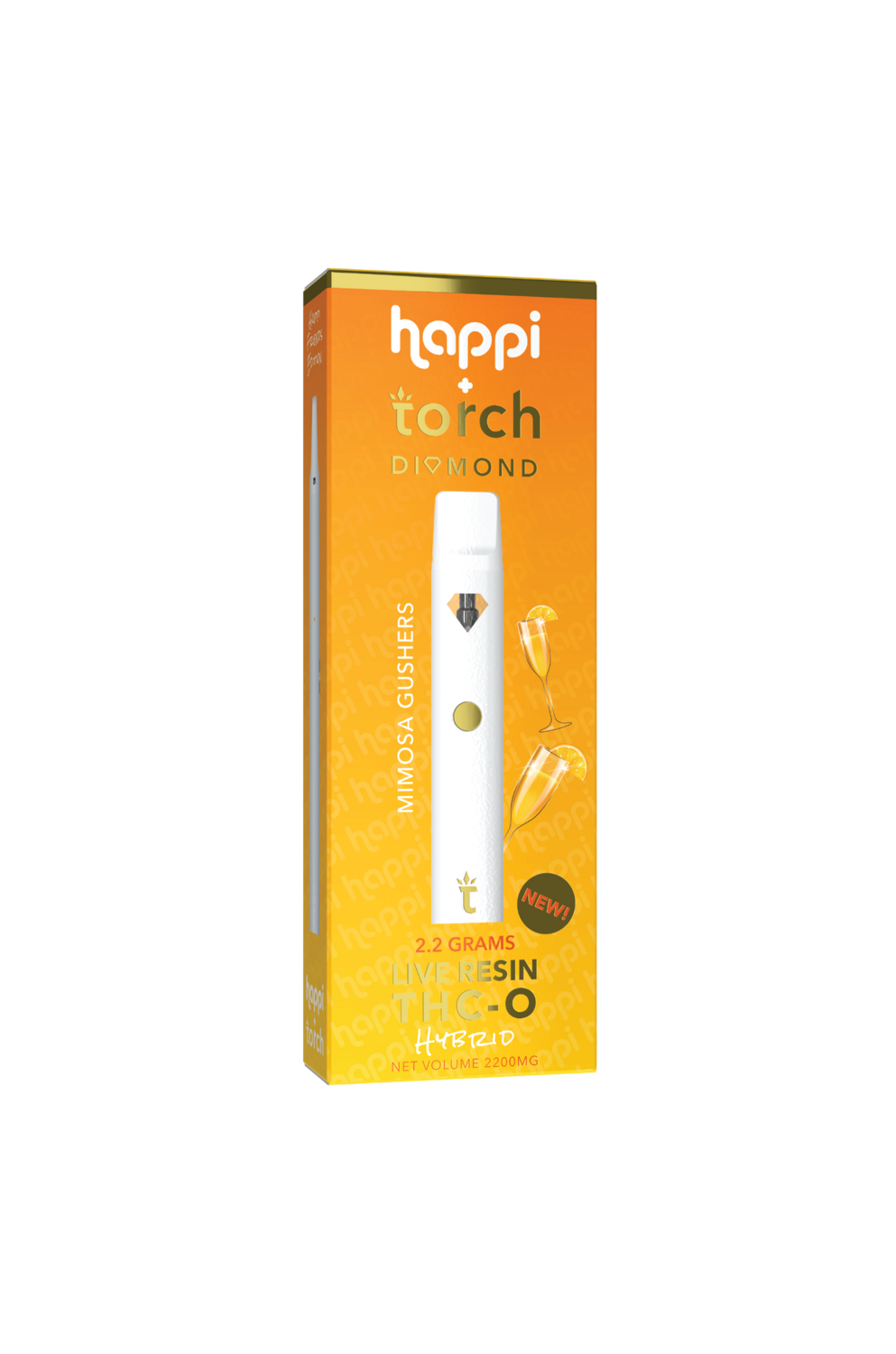 Happi + Torch 2.2G Live Resin Blend Disposable