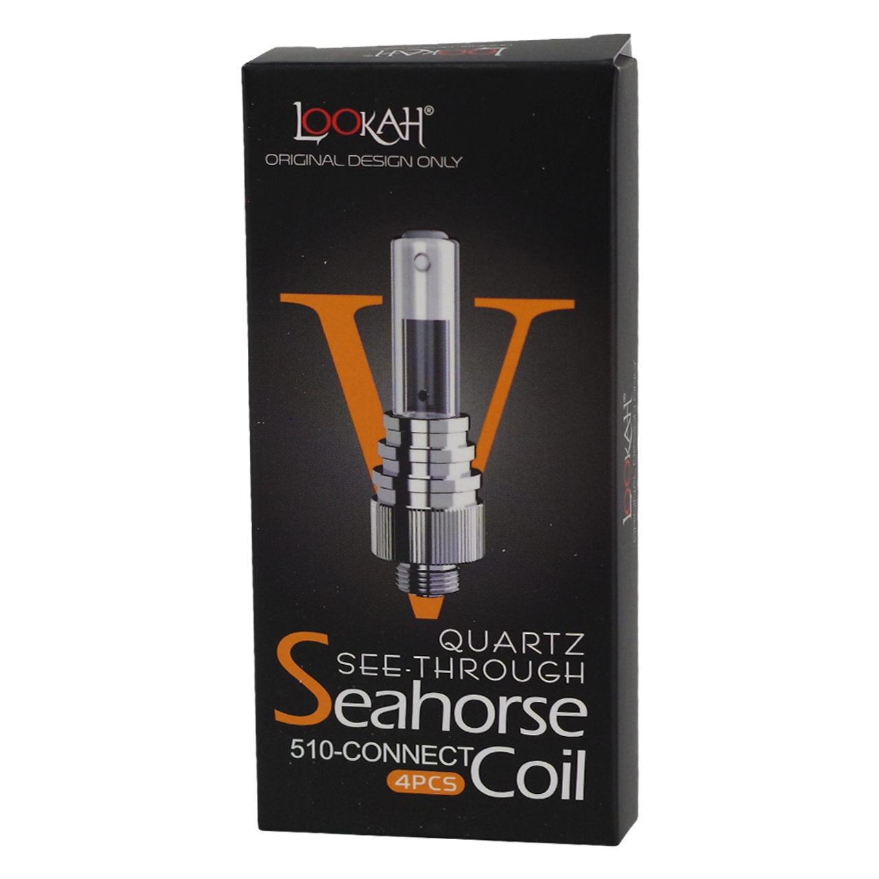 Lookah - Seahorse See-Through Quartz Replacement Coil - Pack of 4