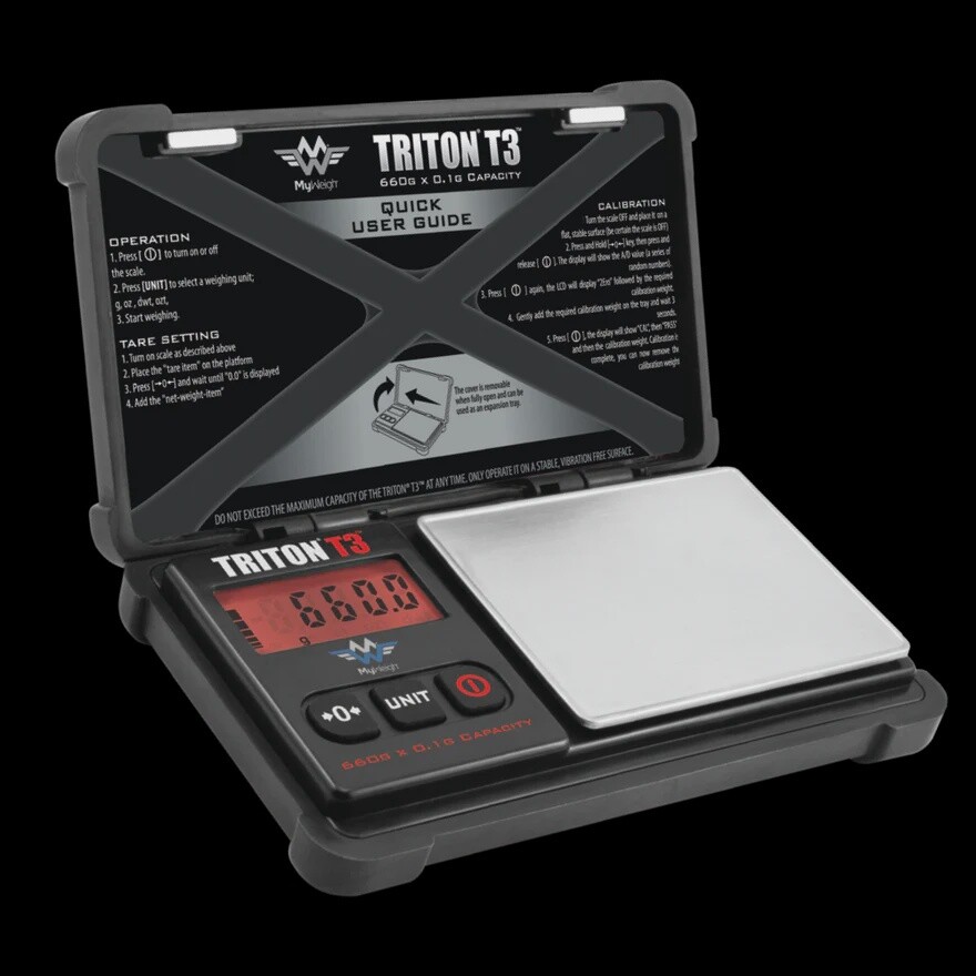 MyWeigh Triton T3 Digital Scale 660G x 0.01G