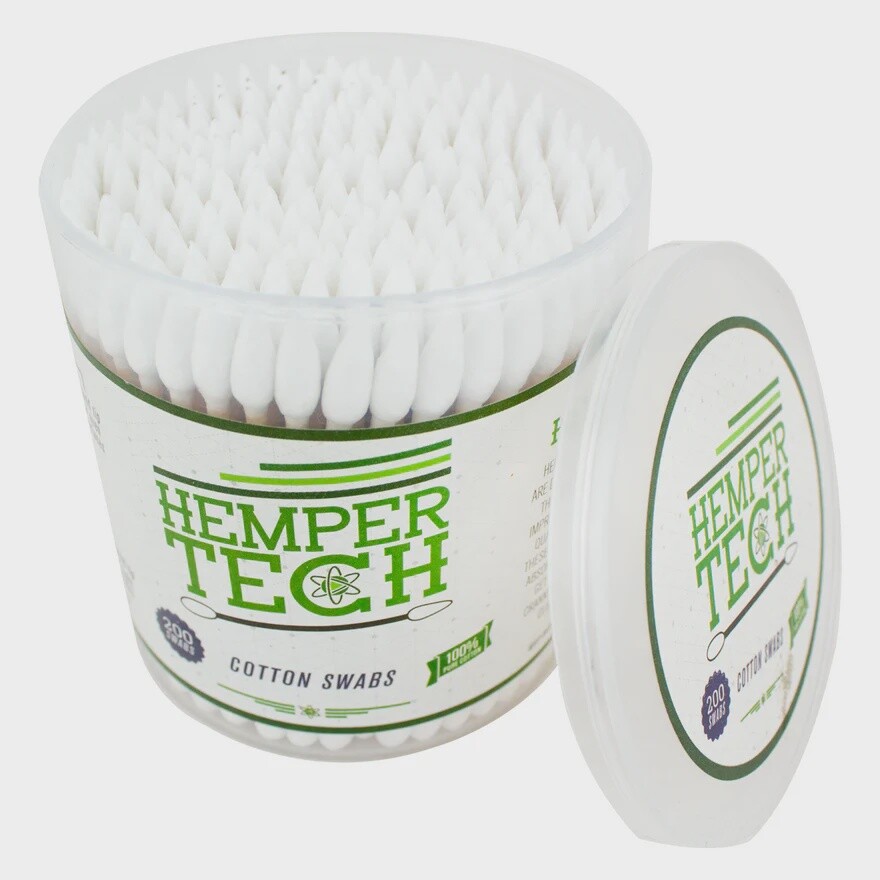 HEMPER Tech Cotton Swabs - 200ct