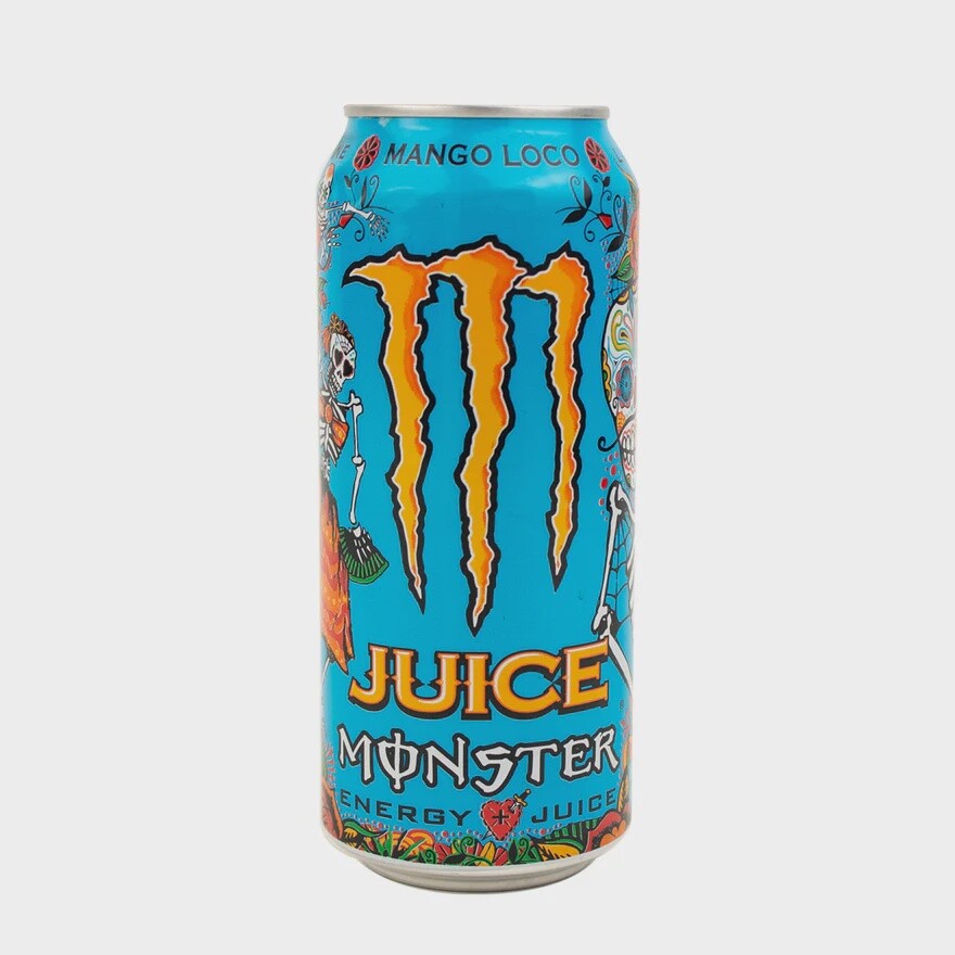 Monster Energy Juice Mango Loco16oz Safe Can