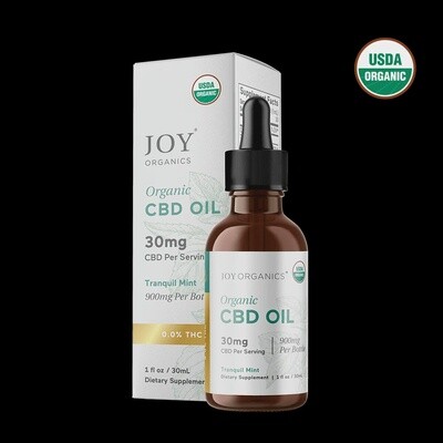Joy Organics CBD Oil Tranquil Mint