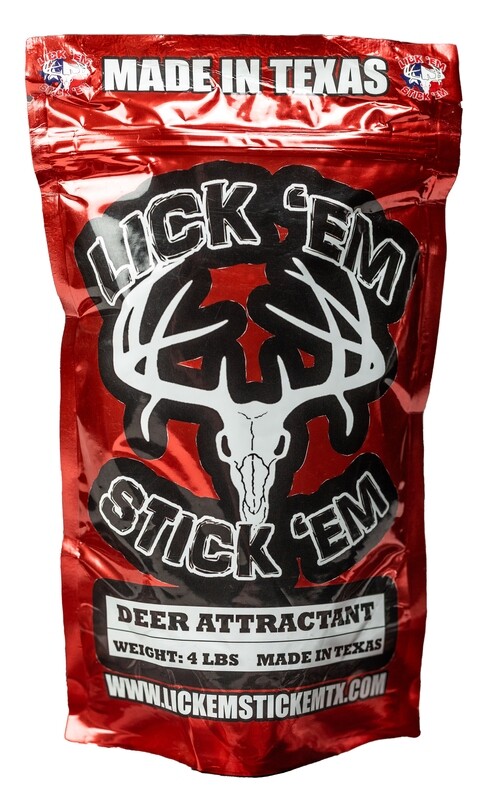 Lick'em Stick'em Deer Attractant