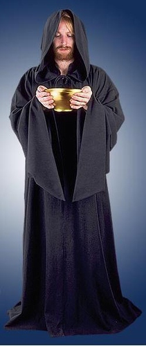 Black Druid Robe