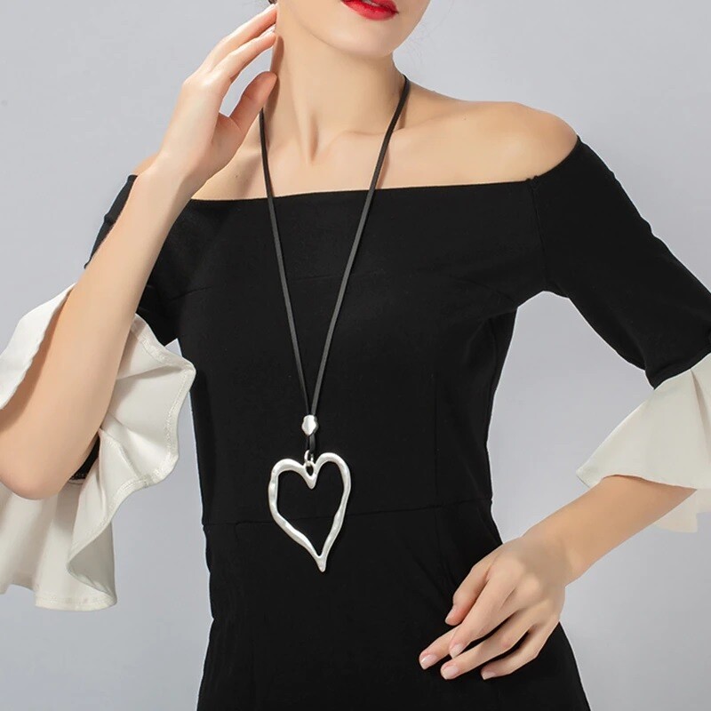 LARGE HEART PENDANT