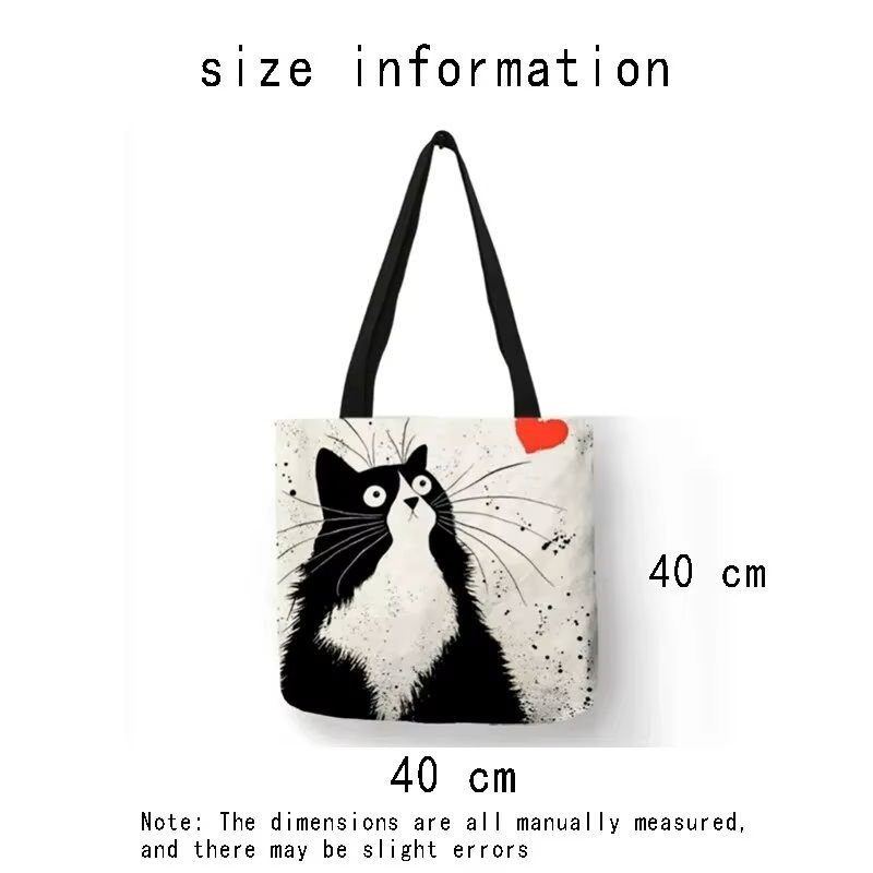 CAT BAG SUNBATHING TOTE BAG