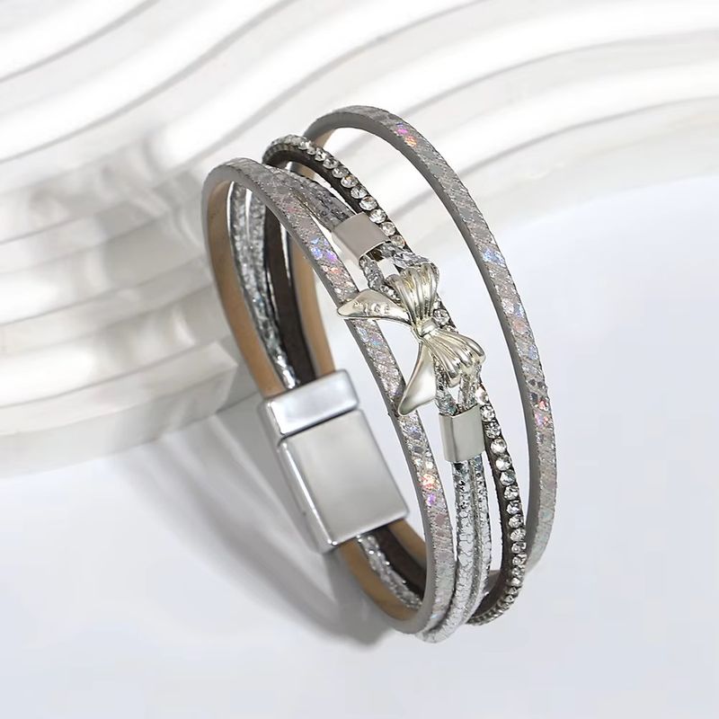 BOW LEATHER BRACELET