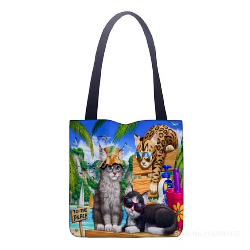 CAT BAG TO THE BEACH