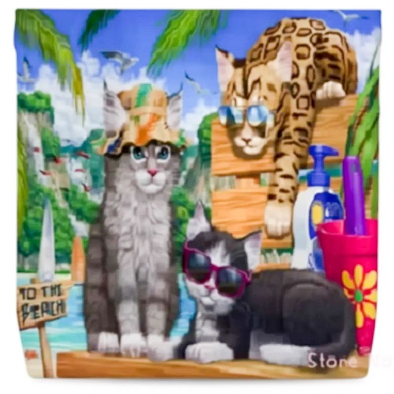 CAT BAG TO THE BEACH