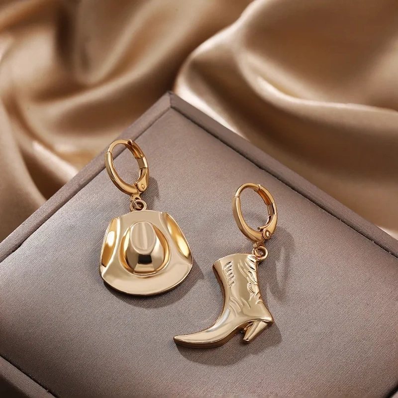 BOOT AND HAT EARRINGS