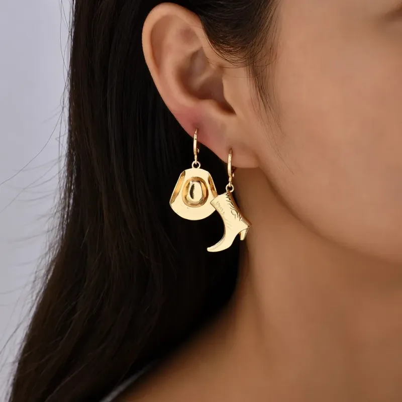BOOT AND HAT EARRINGS