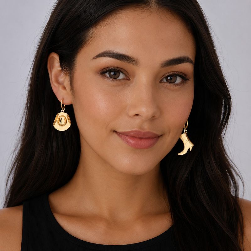 BOOT AND HAT EARRINGS