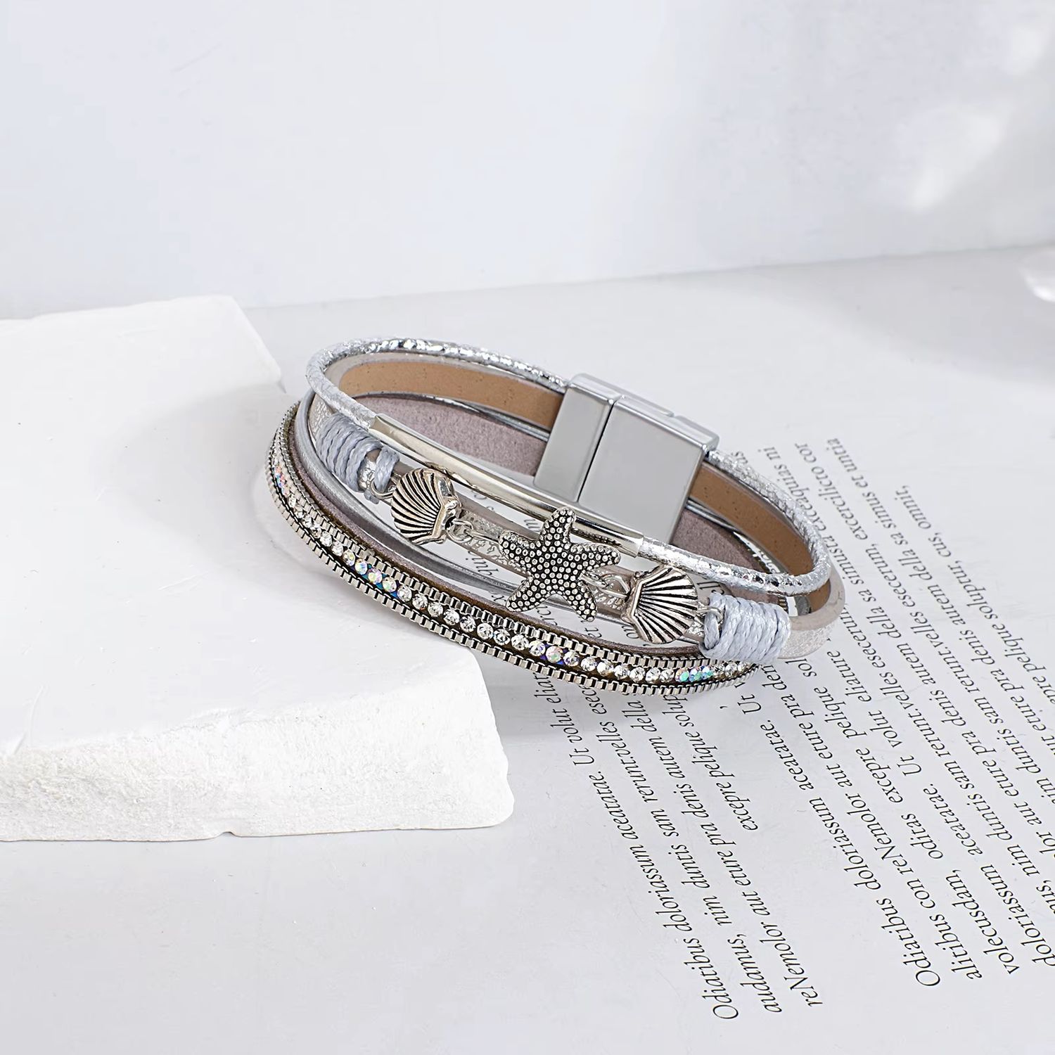 SILVER STARFISH BRACELET