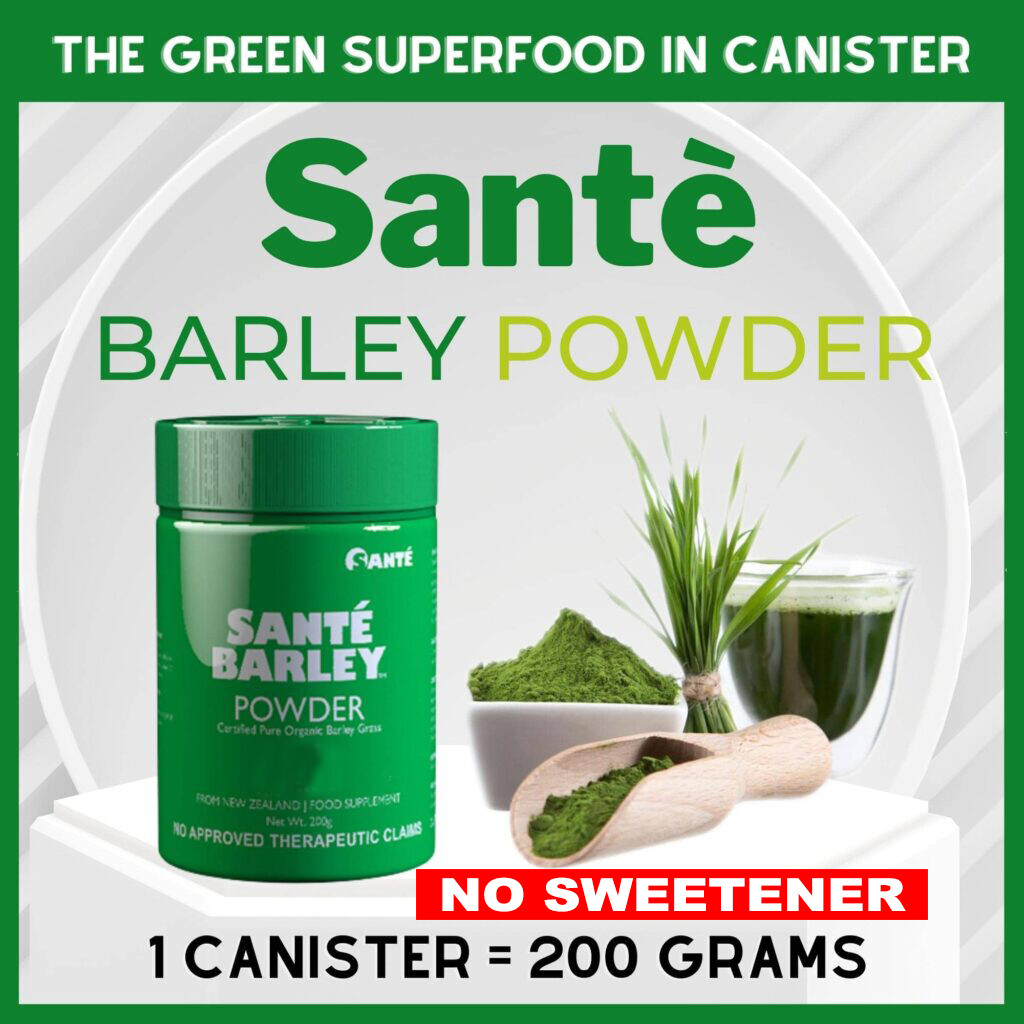 BIG CANISTER JUICE ( 200g PURE BARLEY POWDER WITH NO SWEETENER)