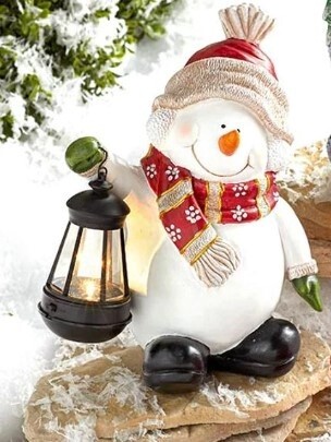 Snowman Lantern