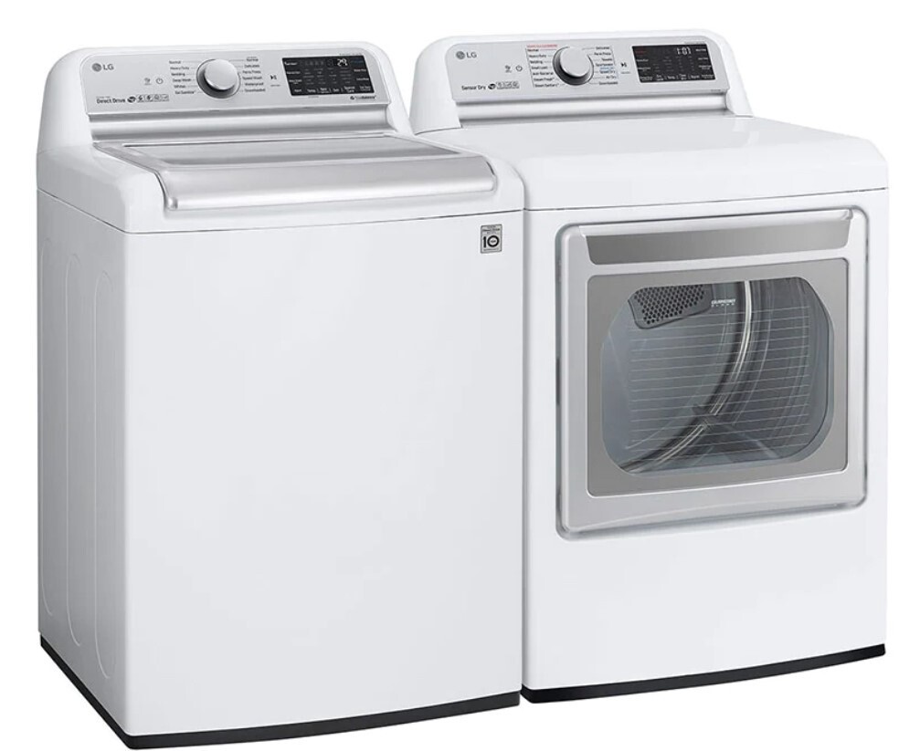LG TOP LOAD  GAS LAUNDRY SUITE