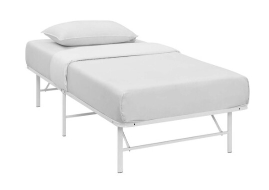 Modway Horizon Stainless Steel Bed Frame 14" Twin