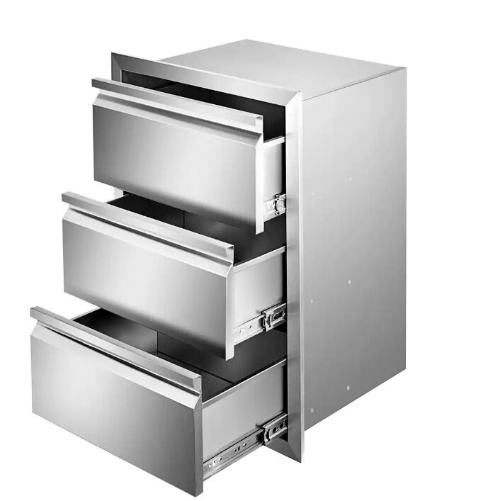 Vevor Kitchen Drawers SS BBQ Access Drawers