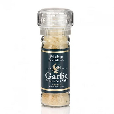 Maine Sea Salt Garlic Grinder