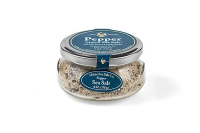 Pepper Maine Sea Salt Jar