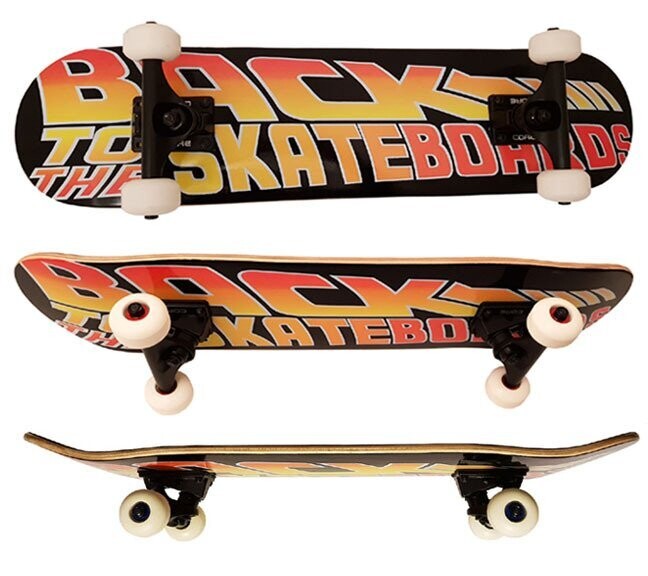 Komplettboard: Back to the Skateboards 7.0" ab 8 Jahren
