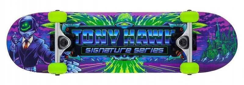 Tony Hawk, Cyber Mini 7.38". Komplettboard, ab 8 Jahre