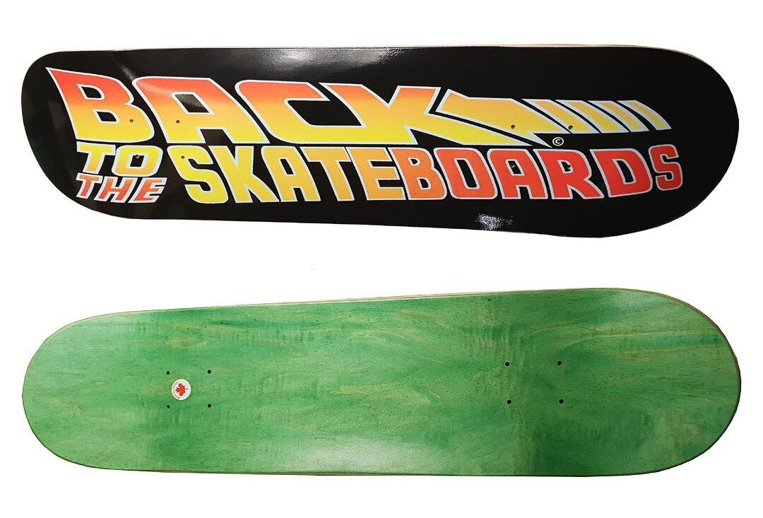Skateboard Decks Back to the Skateboards 7.5