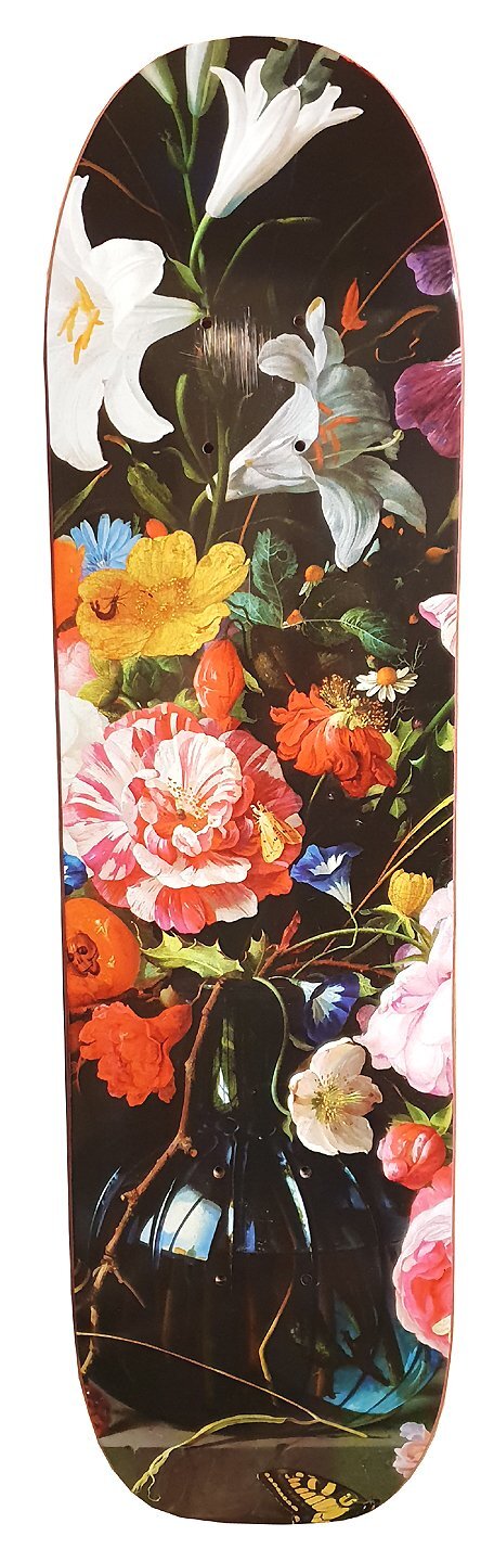 Freestyle Skateboard Deck, Über-Flowers 7.5