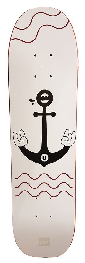Freestyle Skateboard Deck, Über-Anker 7.5