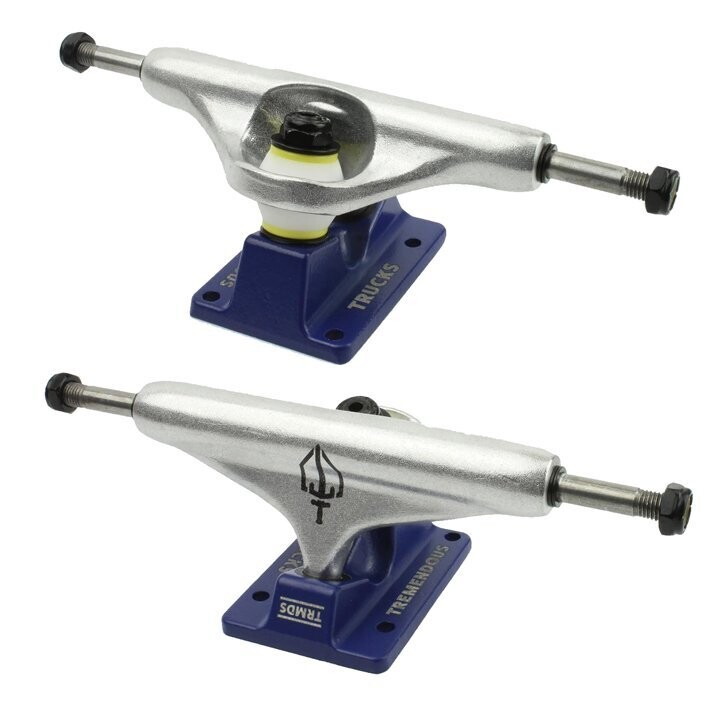 Tremendous Trucks 4.25” Navy Blue/Silver Set of 2