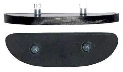 Skidplates, Tailsaver Marshall-Skate 12,5cm x 3,5cm