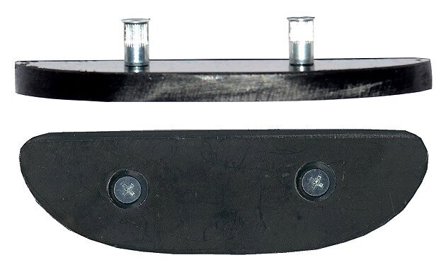 Skidplates, Tailsaver Marshall-Skate 16,0cm x 4,0cm