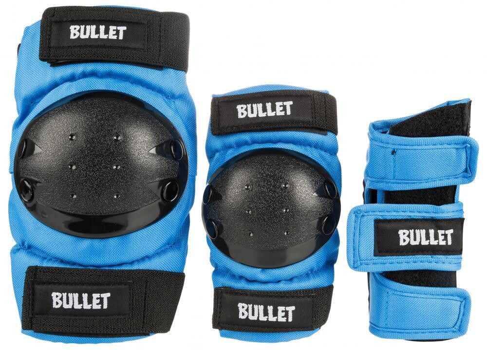 Protection Set Bullet, 8-12 Junior, Blue
