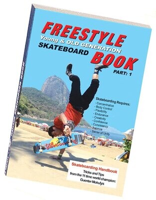 Freestyle Skateboard Book Part-1 Englisch!