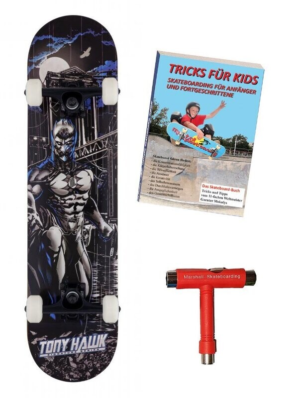 Tony Hawk, Highway 7.5”+Tricks für Kids Buch