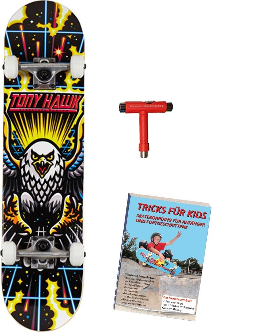 Tony Hawk, Arcade 7.5"+"Tricks für Kids" Buch
