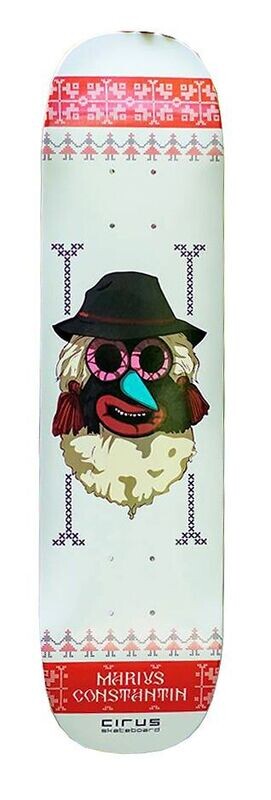 Freestyle Skateboard Marius Constantin 7.25" x 28.5" Deck.