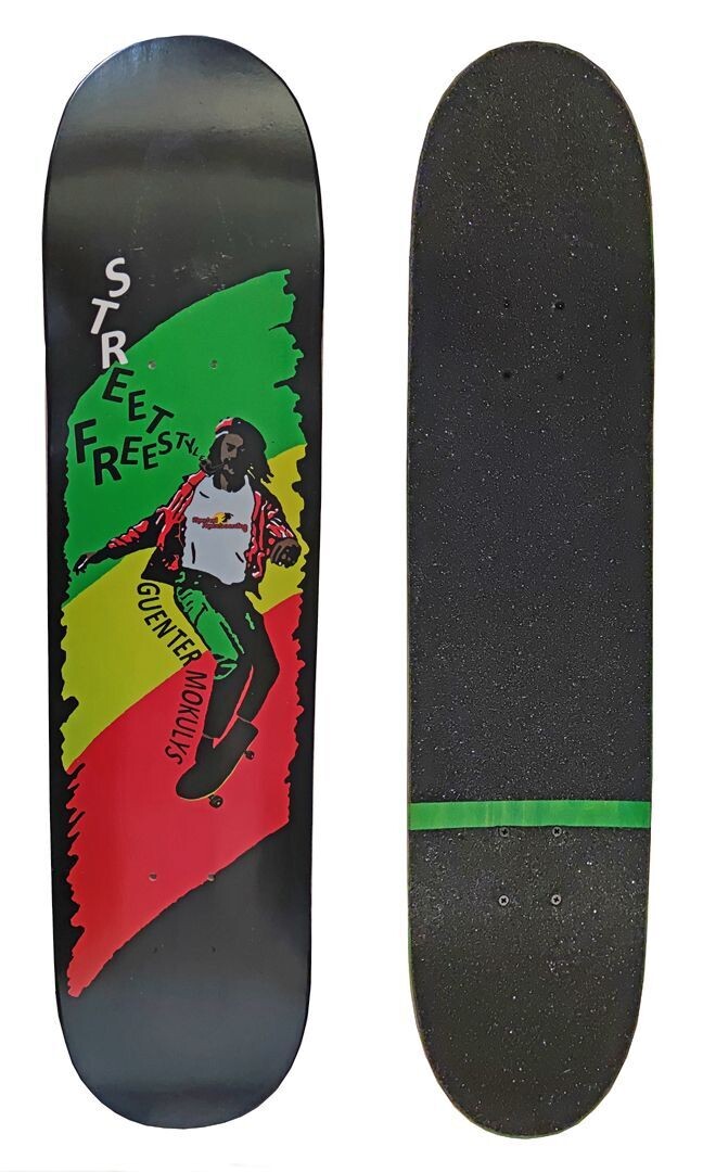 Skateboard Decks Guenter Mokulys Rasta-Deck 7.5"