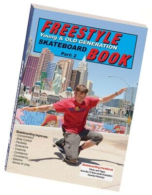 Freestyle Skateboard Book Part-2 Englisch!