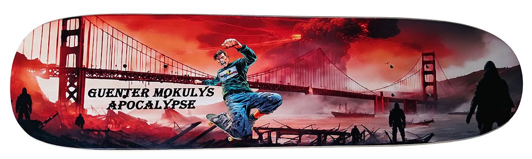 Freestyle Skateboard Apocalypse Flat-Nose 7.4