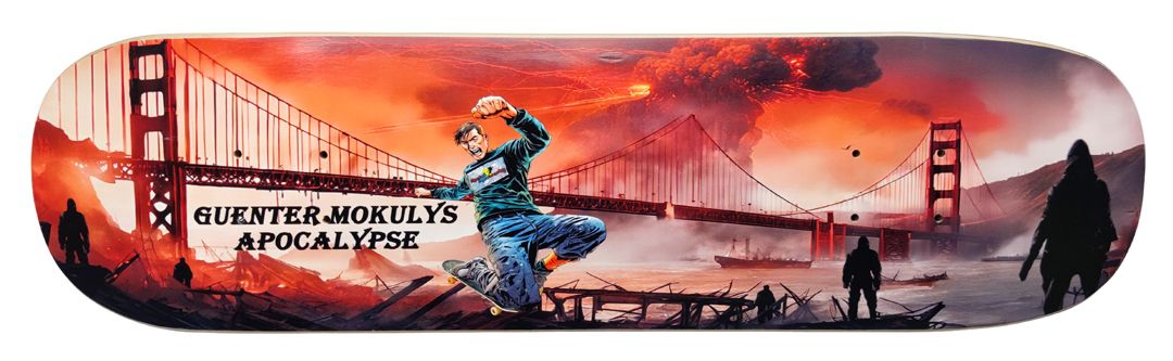 Freestyle Skateboard Apocalypse Double Kick 7.5