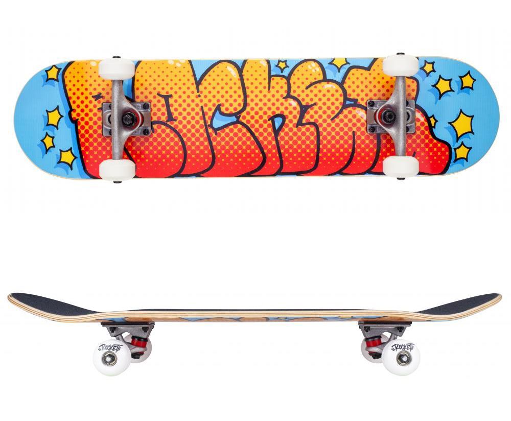 Rocket Complete Skateboard, Bubbles 7.75"