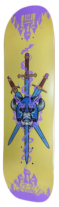 Freestyle Skateboard Again Crom 7.5 Freestyle Skateboard Again Crom 7.5" Deck